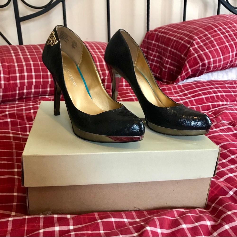 Christian Siriano for Payless snakeskin stilettos